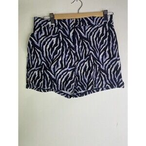 2XIST Ibiza Mens Small Zebra Swim Shorts Trunks Swimwear Bottoms Pockets Lined